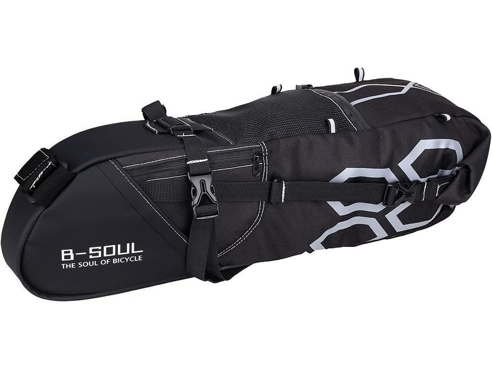 Velosipēda soma zem segla ūdensnecaurlaidīgs pannier aizmugurējais maiss | Bike bag under saddle waterproof pouch... (0)