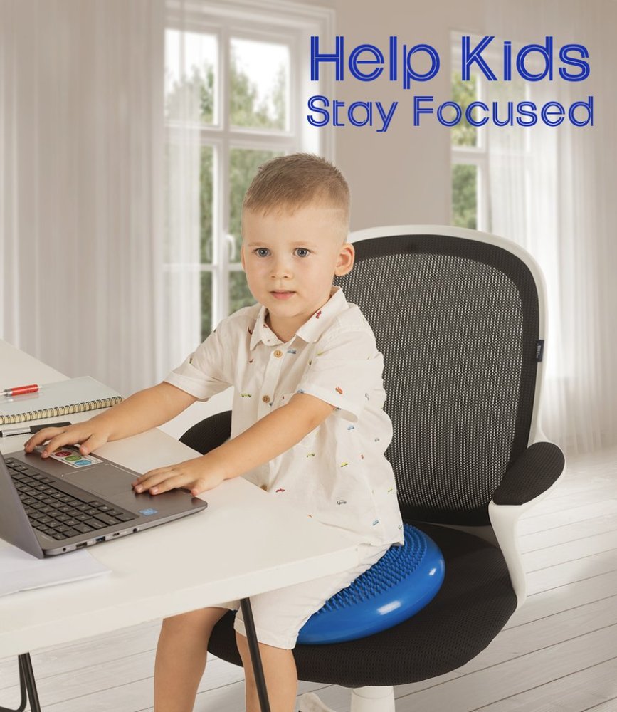 Masāžas Līdzsvara Balansa Jogas Spilvens 35cm, Violets | Yoga Balance Disc Stability Wobble Cussion Mat Pillow (6)