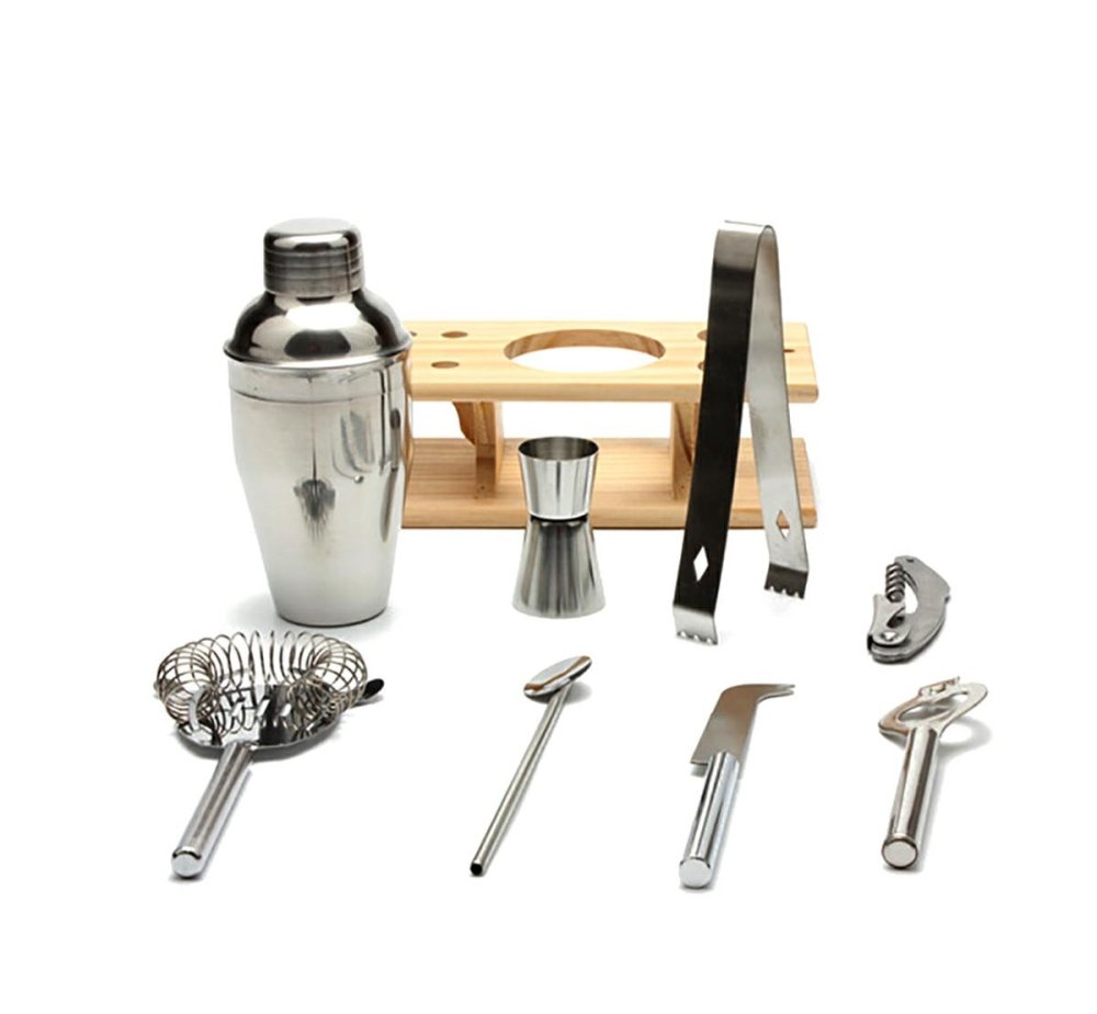 Bārmeņa Bāra Piederumu Komplekts no 9 Elementiem | A Bartender Set with 9 Elements (3)