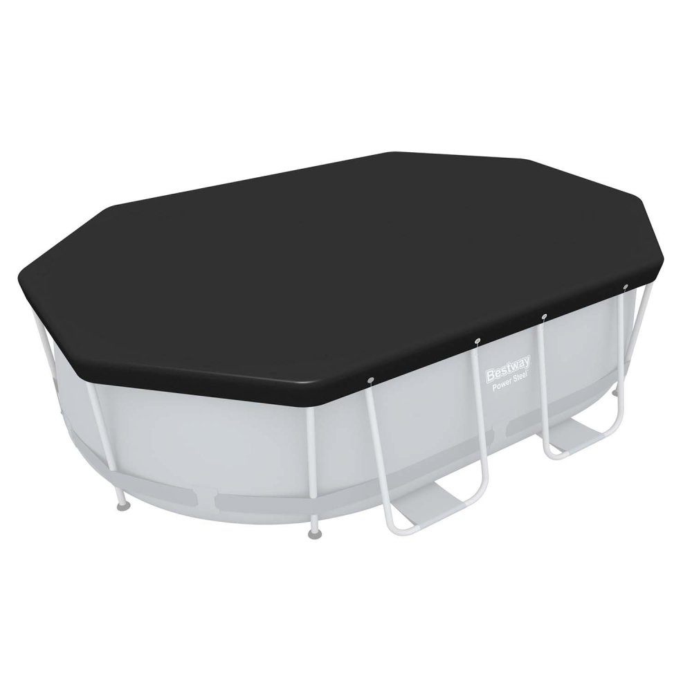 Ovāla karkasa baseina pārsegs 300 x 200 84 cm Bestway 58424 (2)