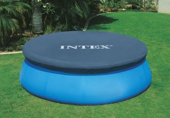 Intex 28022 baseina pārsegs Easy Set 366 cm, tumši zils
