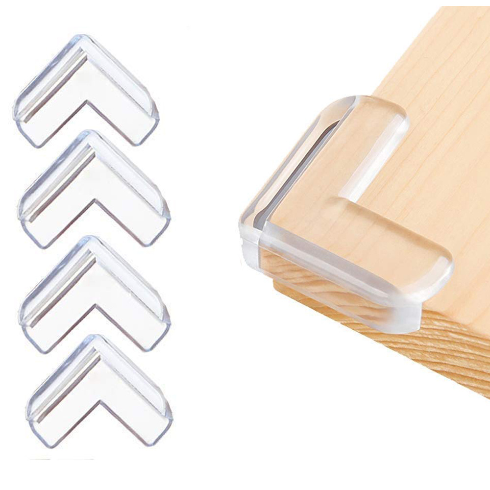 Silikona Drošības Stūru Aizsargi, 4 gab. (0)