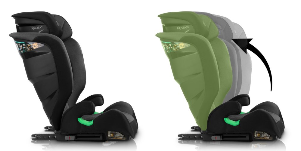 Nukido Louis Soft bērnu autokrēsliņš 15-36 kg ISOFIX | Kids Car Seat (6)