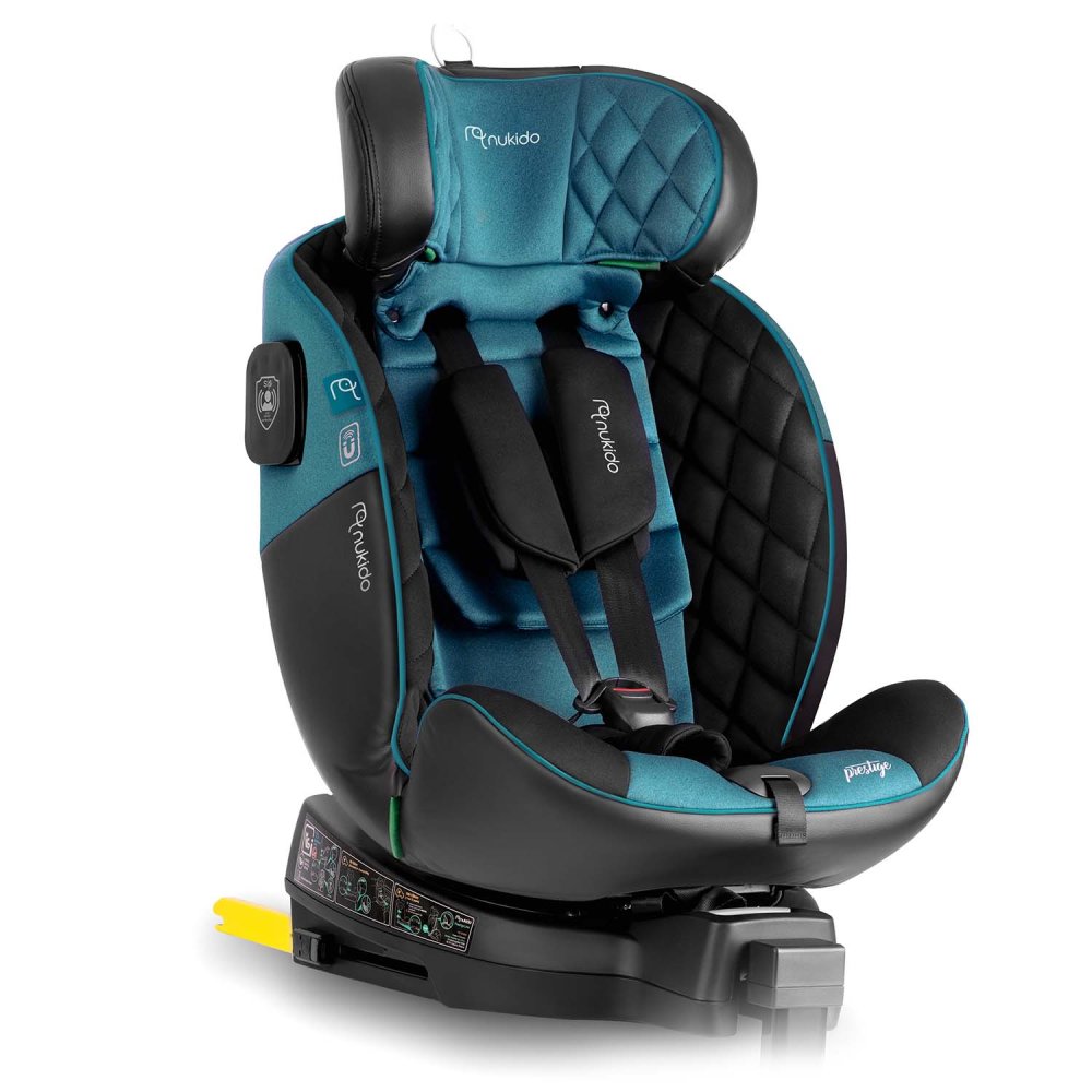 Nukido Prestige Line Bērnu Autokrēsliņš Melns-zils 0-36 kg ISOFIX (0)