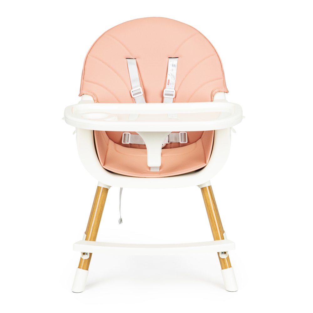 Pārveidojams barošanas krēsliņš 2-in-1 ECOTOYS, rozā (3)
