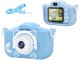 Bērnu Mini Fotoaparāts Digitālā Kamera ar Spēlēm Kaķis, 1080P, Zils | Children HD Digital Camera
