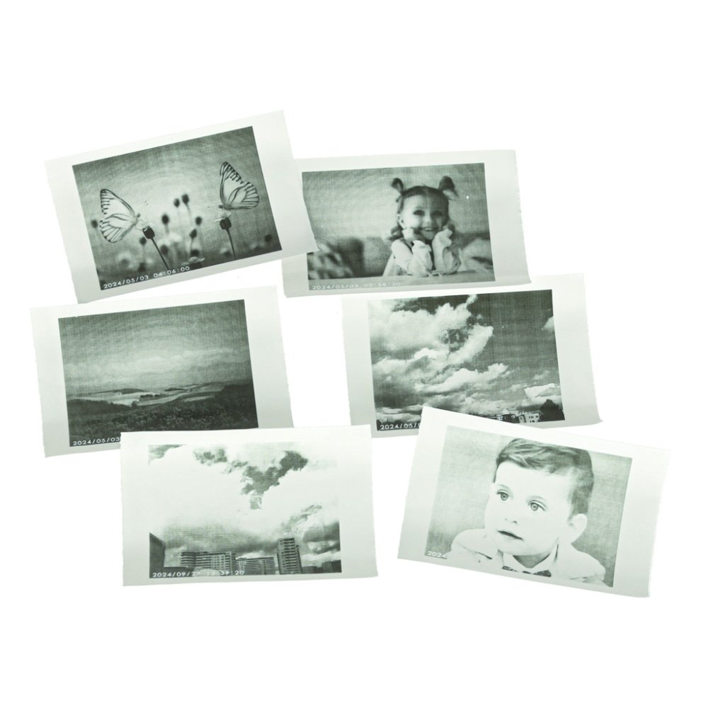 Bērnu momentfoto aparāts kamera ar termodrukas printeri, 32GB, rozā lācis (0)