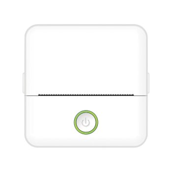 Mini termoprinteris Setty DT1-0 Bluetooth portatīvais uzlīmju printeris, balts