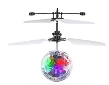 Lidojošā LED disko bumba - Flying LED disco ball