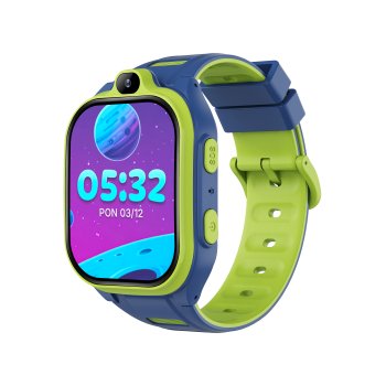 Viedpulkstenis bērniem ar GPS Forever BOOST KW-530 4G WiFi, Zils