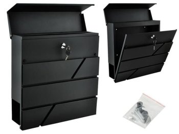 Vēstuļu Kastīte Pastkaste, Antracīts | Mailbox Letterbox