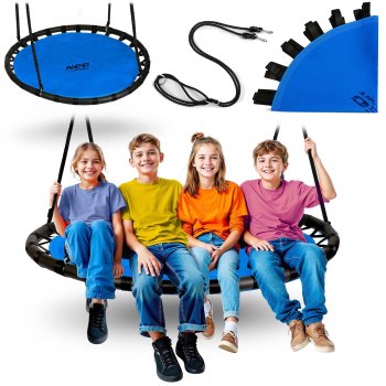 Bērnu šūpoles ligzda Neo-Sport Swingo 120 cm