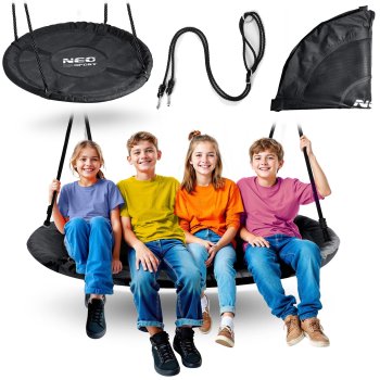 Ligzdas šūpoles bērniem Neo-Sport NS-103 120 cm
