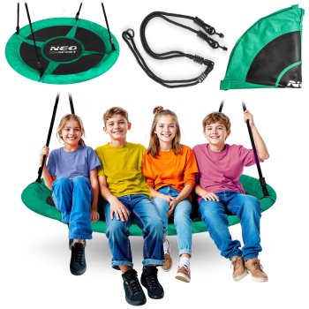 Šūpoles ligzda bērniem Neo-Sport Swingo 120 cm