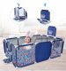 Lielā bērnu rotaļu manēža / laukums / sausais baseins 235x129cm, Zils | Safety Children\'s Playpen