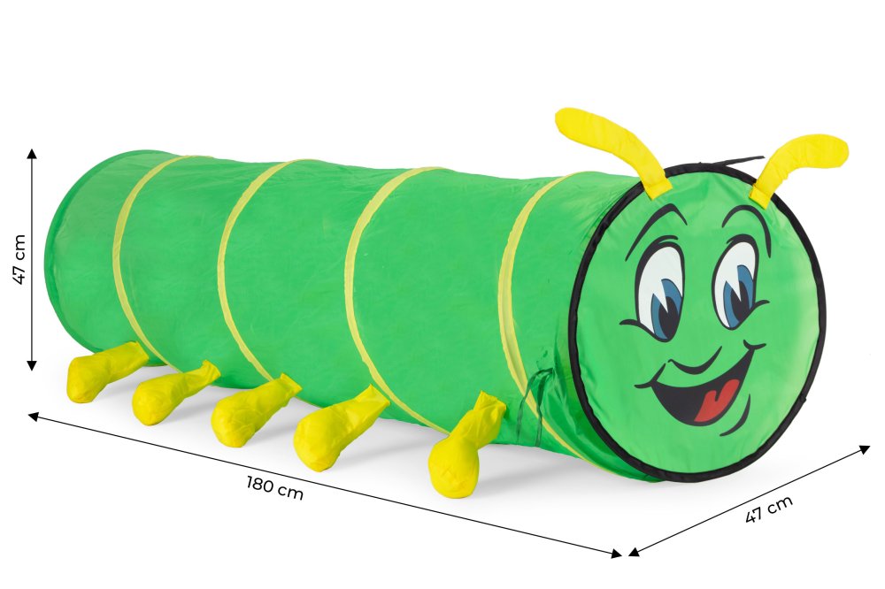 Bērnu rotaļu tunelis Simtkājis IPLAY 180 cm (3)