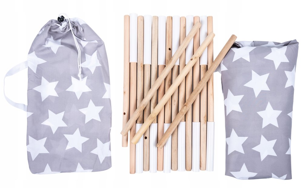Bērnu Spēļu Tipi Stila Telts Māja Paviljons Vigvams, Pelēks | Teepee Style Kids Play Tent House Wigwam (1)