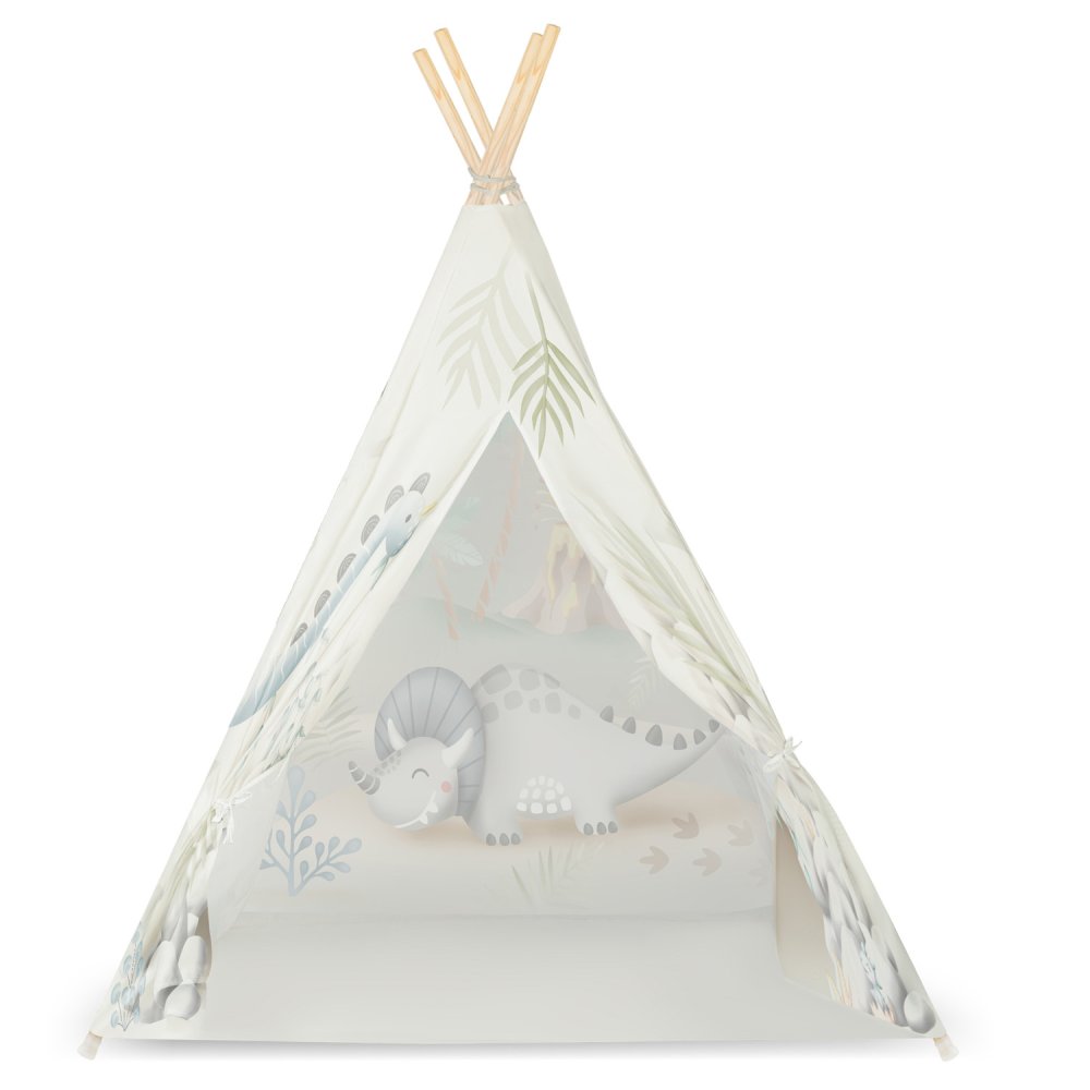Nukido telts bērniem - dinozauri | Tipi Tent for Children (2)