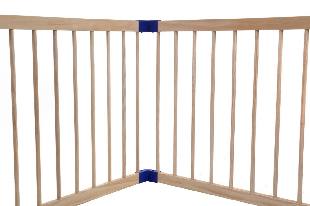 Bērnu Drošības Aizsargsētas Manēžas Savienotāju Komplekts (16 detaļas) | Set of Connectors for Wood Child... (4)