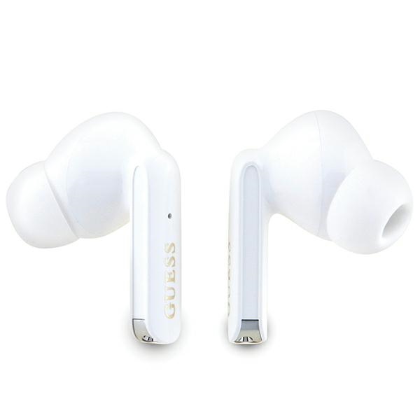 Guess Glitter Gradient TWS Bluetooth austiņas + dokstacija - rozā krāsā | headphones docking station pink (1)