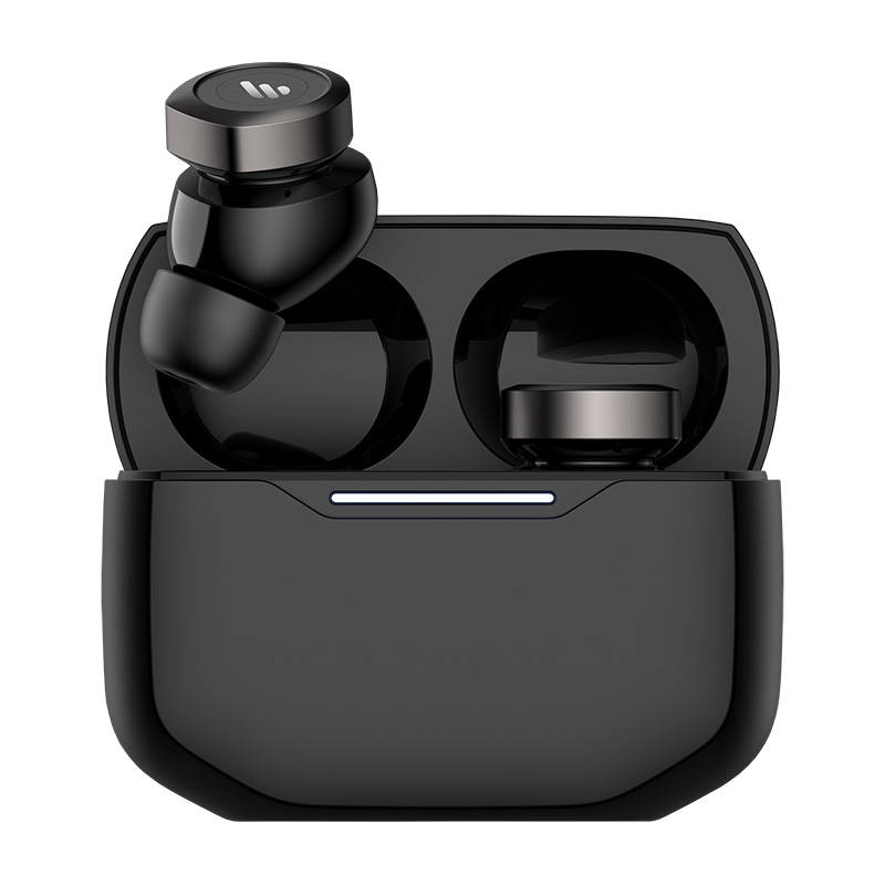 bezvadu austiņas Edifier W240TN TWS, ANC (melnas) | wireless headphones (black) (1)