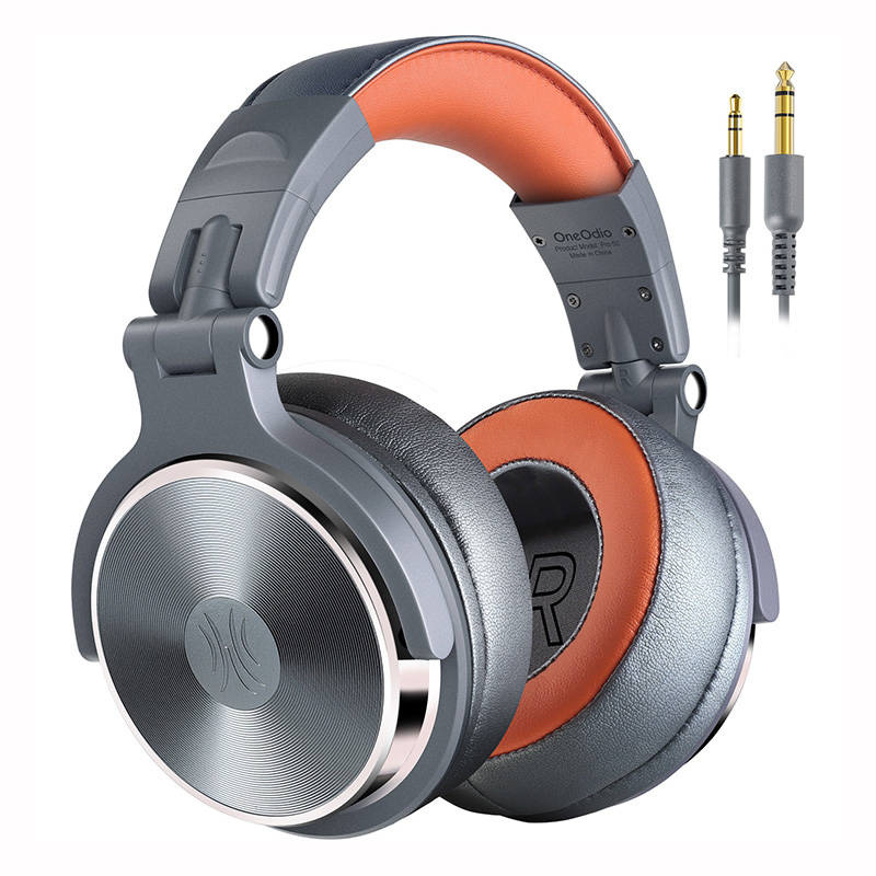 OneOdio Pro50 Wireless Bluetooth Over-Ear Headphones, Grey | Bezvadu uz Auss Liekamas Austiņas Ausis ar Mikrofonu (0)