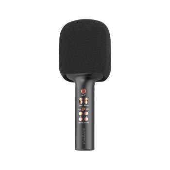 Maxlife MXBM-600 Bezvadu Bluetooth Bērnu Karaoke Mikrofons ar Iebūvētu Skaļruni, Melns | Portable Wireless...