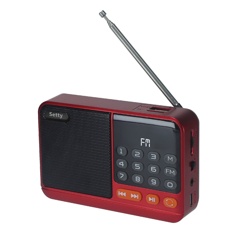 Mini radio ar FM un Bluetooth skaļruni Setty SFM-01M (0)