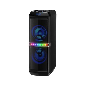Ballīšu skaļrunis Blaupunkt PS05.2DB ar Bluetooth un karaoke, melns