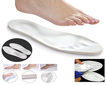 Ortopēdiskās Anatomiskās Zoles ar Atmiņas Efektu, Universālas | Memory Foam Fusion Feet Foot Insoles, Universal