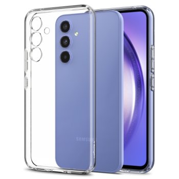 Samsung Galaxy A54 (SM-A546) Spigen Liquid Crystal TPU Case Cover, Transparent | Telefona Maciņš Vāks Apvalks Bampers