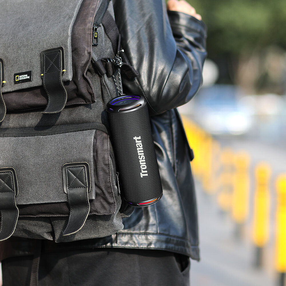 Tronsmart T7 Lite 24W Bluetooth 5.0 Wireless Speaker, Black | Portatīvs Bezvadu Skaļrunis Tumba Tumbiņa (1)