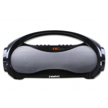 Bezvadu skaļrunis Rebeltec SoundBOX 320 ar FM radio, 16W RMS, melns
