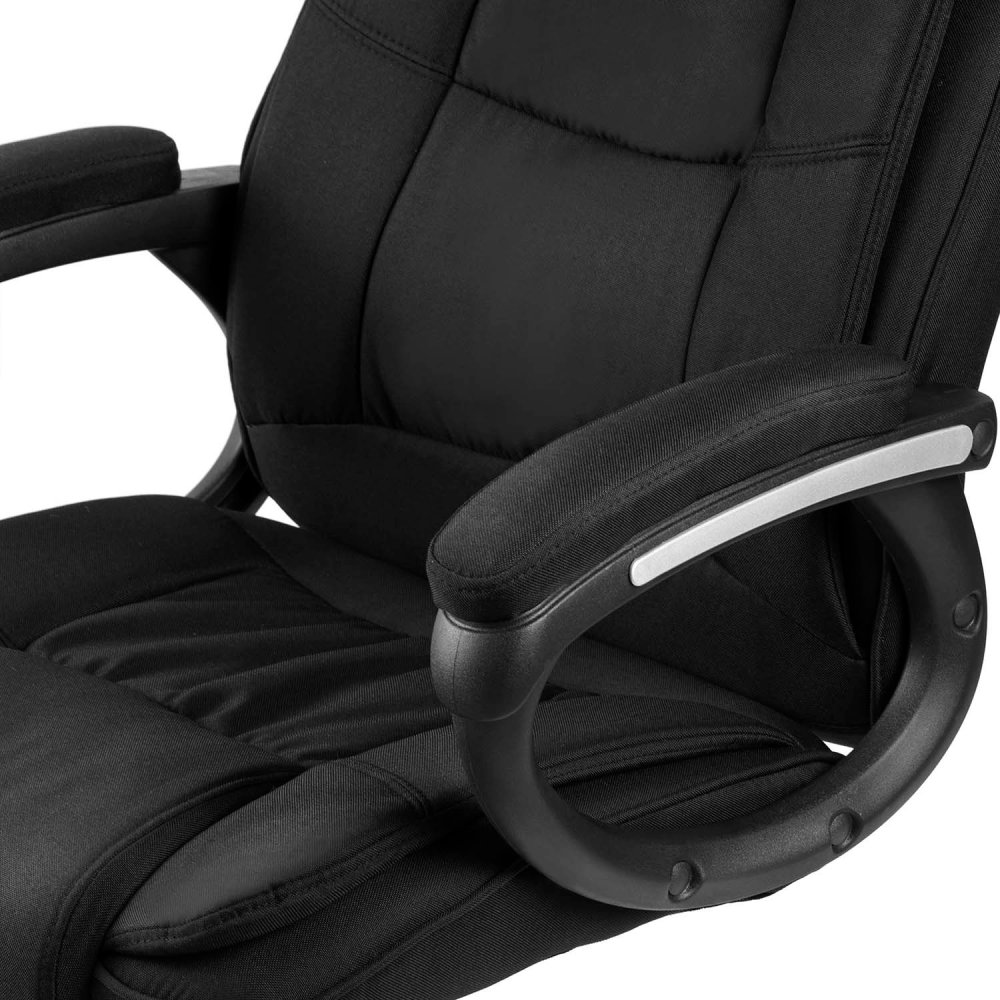 Ergonomisks biroja krēsls Sofotel Porto, auduma, melns (2)