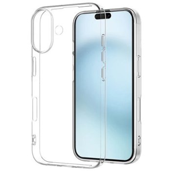 Apple iPhone 16 Pro 6.3'' Slim TPU Case Cover, Transparent | Caurspīdīgs Silikona Vāciņš Maciņš Apvalks Bampers