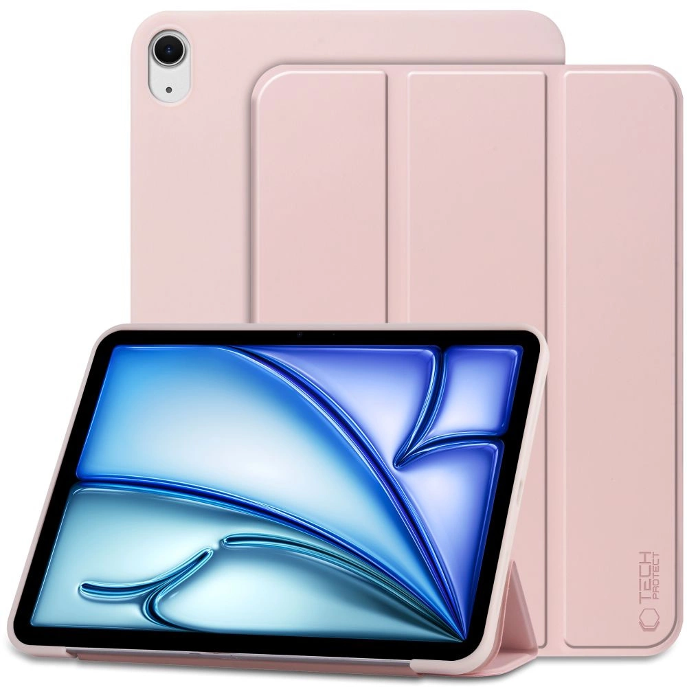 Apple iPad Air 11'' (2024) (A2899 A2902) Trifold Tech-Protect SmartCase Protective Cover Case, Pink | Planšetes Vāciņš Maciņš Apvalks Grāmatiņa