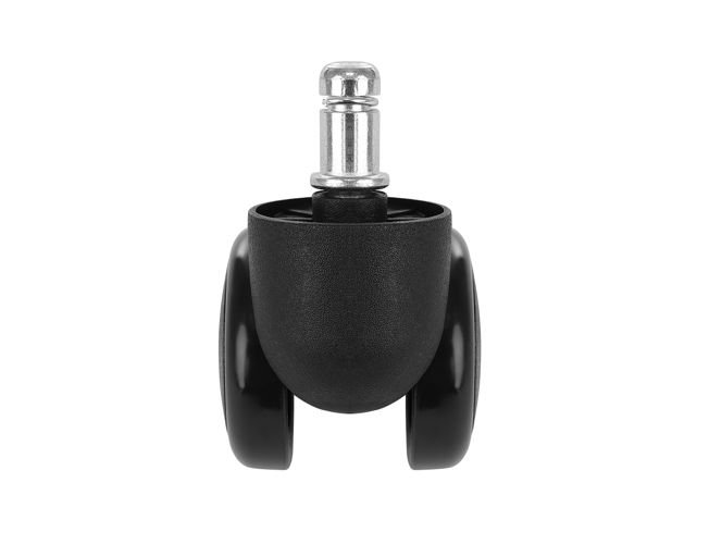 Biroja Krēslu Rezerves Gumijoti Riteņi 5 gab., Melni | Office Chair Replacement Rubber Wheels (6)