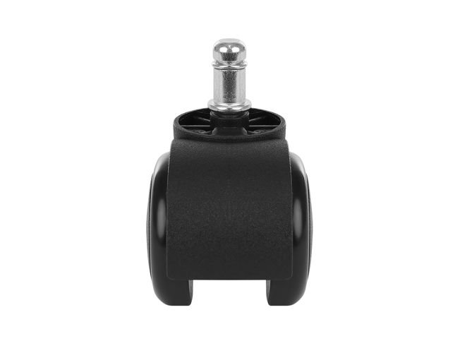 Biroja Krēslu Rezerves Gumijoti Riteņi 5 gab., Melni | Office Chair Replacement Rubber Wheels (7)