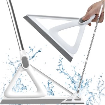 Grīdas slaucītājs logu stikla spogulis ūdens savācējs slota skrāpis | Sweeper for collecting water floors...