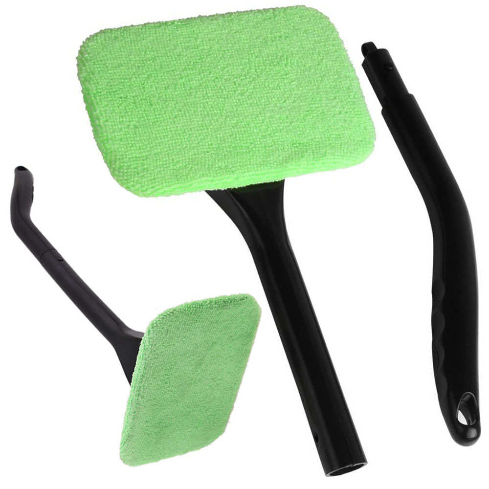 Automobiļa Logu Vējstiklu Spoguļu Mikrofibras Tīrīšanas Birste | Car Windshield Cleaning Brush (6)