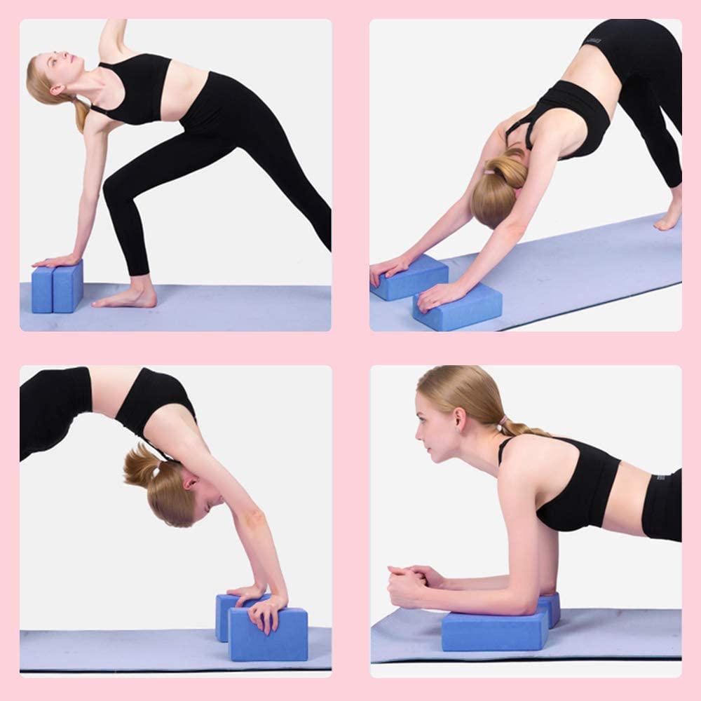 4Fizjo Jogas Klucis Bloks Paliknis Stabilizācijas Kubs Vingrinājumiem 23x15x7.6cm, Pelēks | Fitness Cube Yoga Block (0)