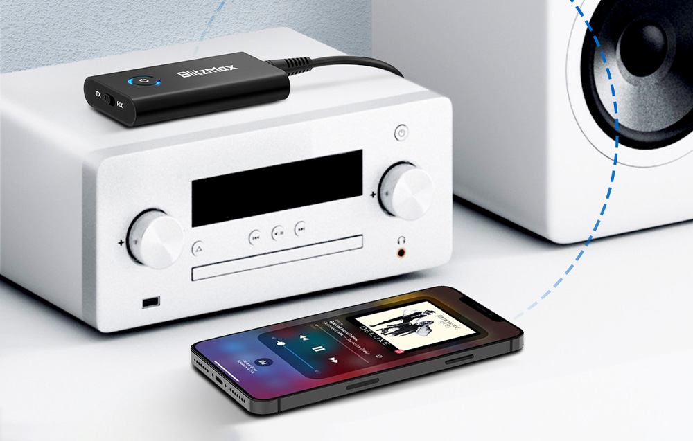 Bluetooth 5.2 Transmitter / Receiver BlitzMax BT05, aptX (3)