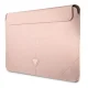 Guess Sleeve Gucs14psatlp 13/14 "pink / Pink Saffiano Triangle Logo