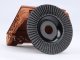 Wood Carving Disc for Angle Grinder 125mm, Shaping and Grinding Wheel, Black