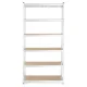 Складской металлический стеллаж ModernHome 222x110x50 см 6 полок 1050 кг