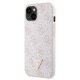 Guess iPhone 14 Pro Max vāciņš Crossbody 4G Metal Logo, rozā