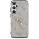 Guess GUHCS24FE4GMGPI S24 FE S721 rozā cietais futrālis 4G Big Metal Logo | pink hardcase