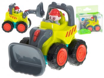 Bērnu Rotaļlieta Celtniecības Mašīna Buldozers HOLA | Kids Toy Construction Machine Bulldozer