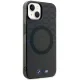 BMW iPhone 14 Plus / 15 Plus vāciņš Pattern MagSafe, pelēks