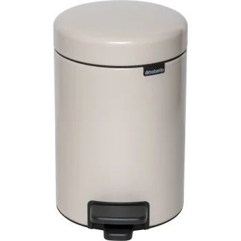 Мусорное ведро с педалью Brabantia NewIcon 3 л, бежевое